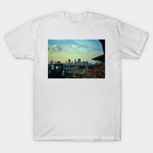 Atlanta Skyline from Turner Field T-Shirt